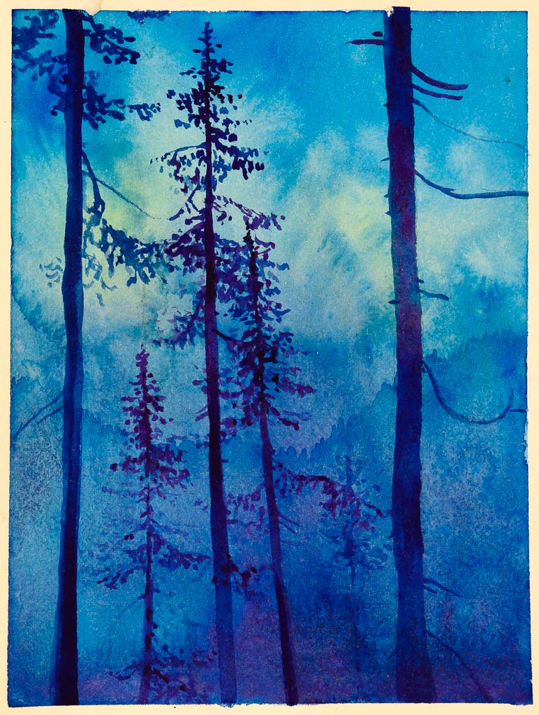 Lenaya blue forest